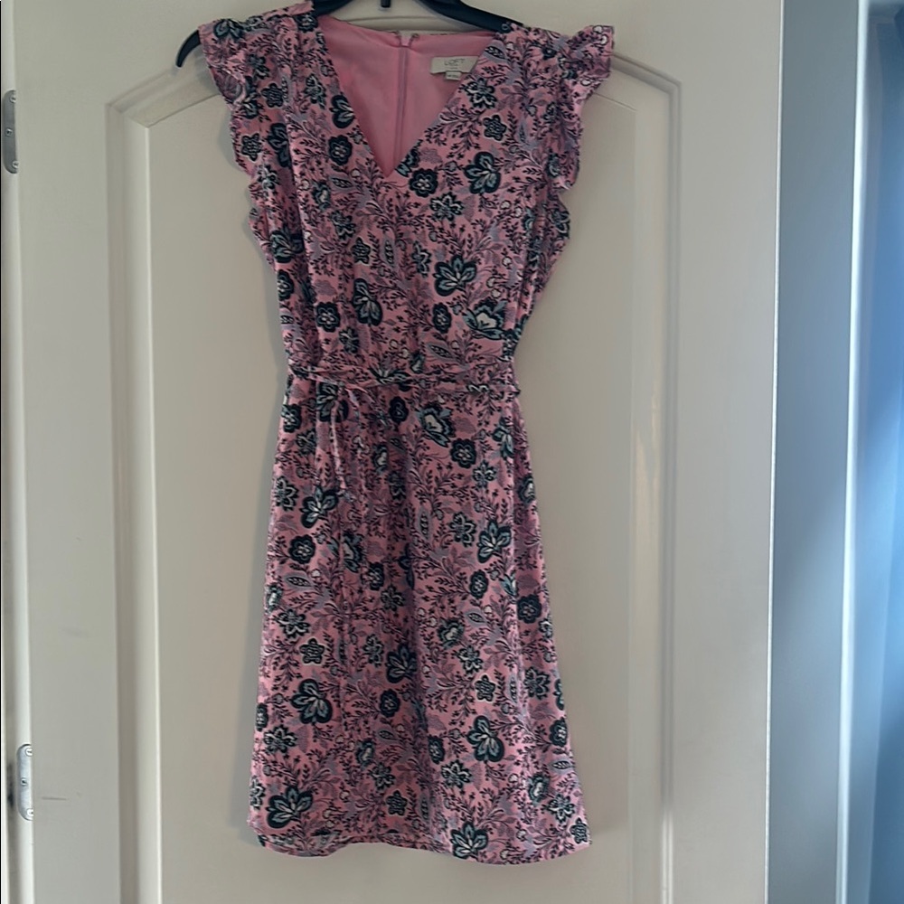 Floral Pink Dress